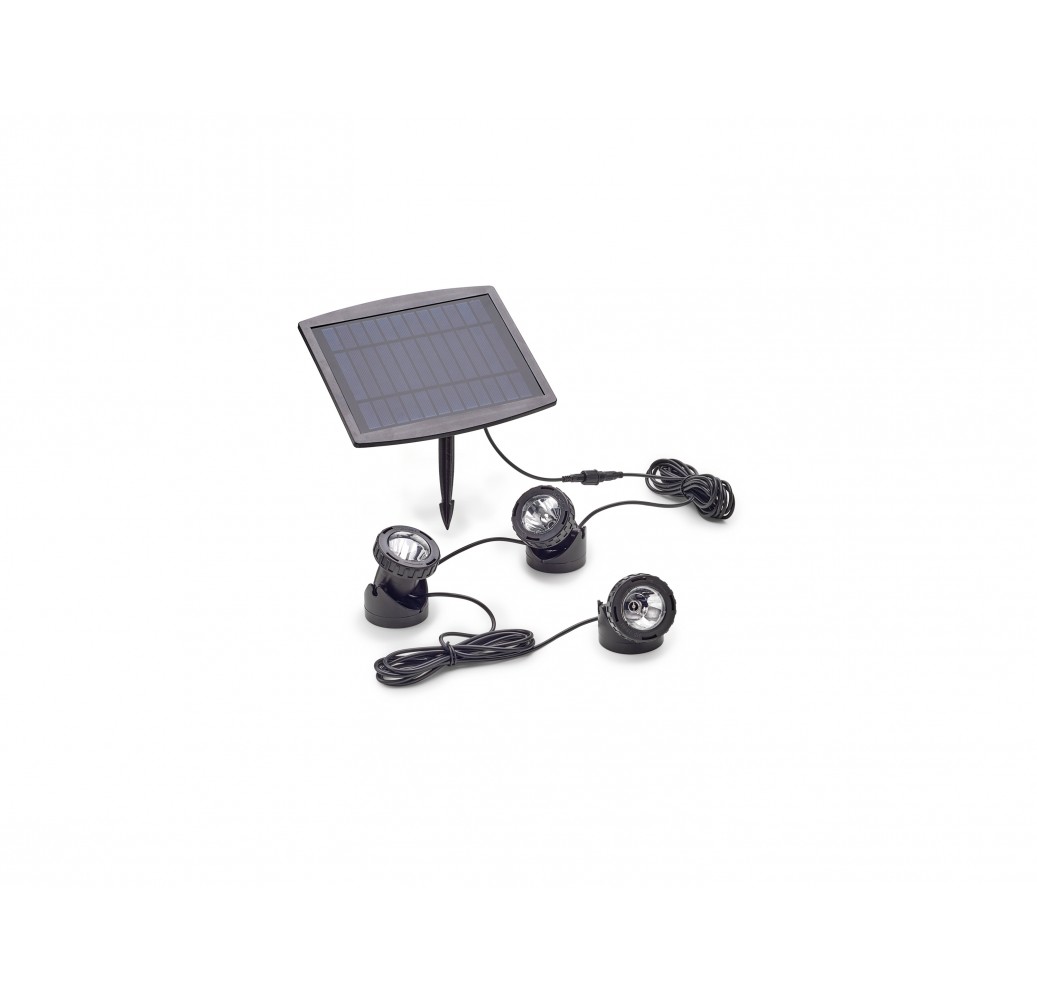 ECLAIRAGE SOLAIR PONDOSOLAR LED SET 3 PONTEC