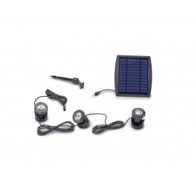 ECLAIRAGE SOLAIR PONDOSOLAR LED SET 3 PONTEC