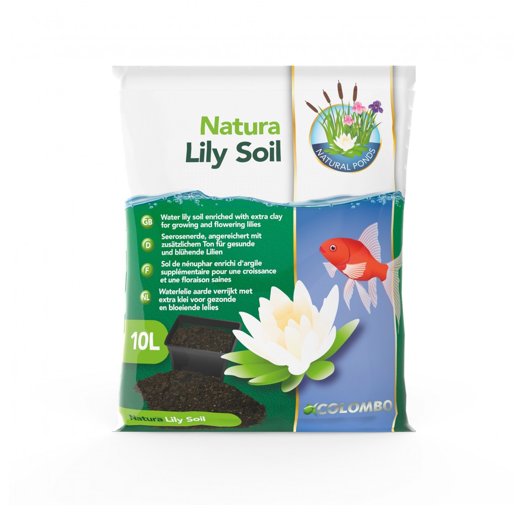 TERREAU POUR NENUPHAR COLOMBO NATURA LILY SOIL 10L