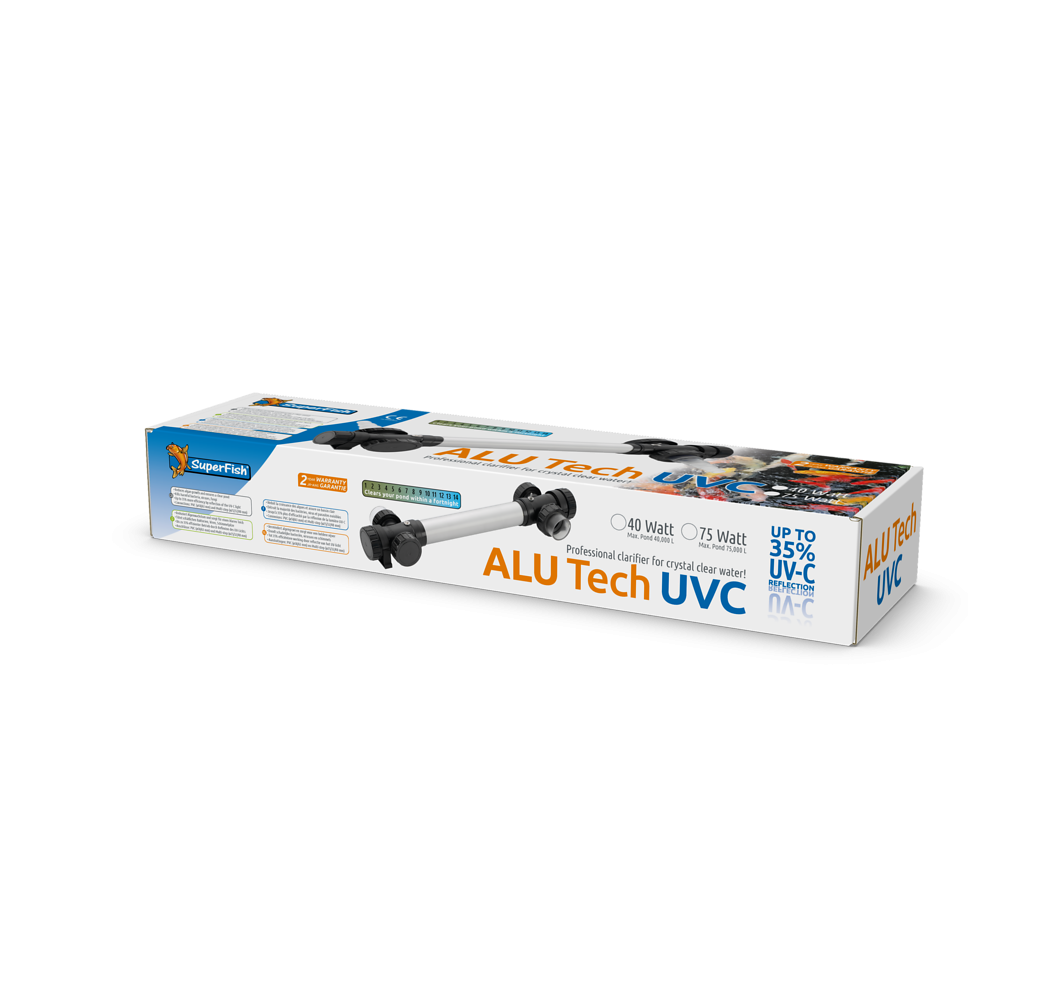 SYSTEME UVC ALU TECH SUPER FISH T5 75W