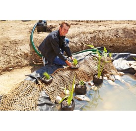 NATTE DE BORDURE EN COCO LARGEUR 1M LE ML PLANTATION OASIS AQUATIQUE