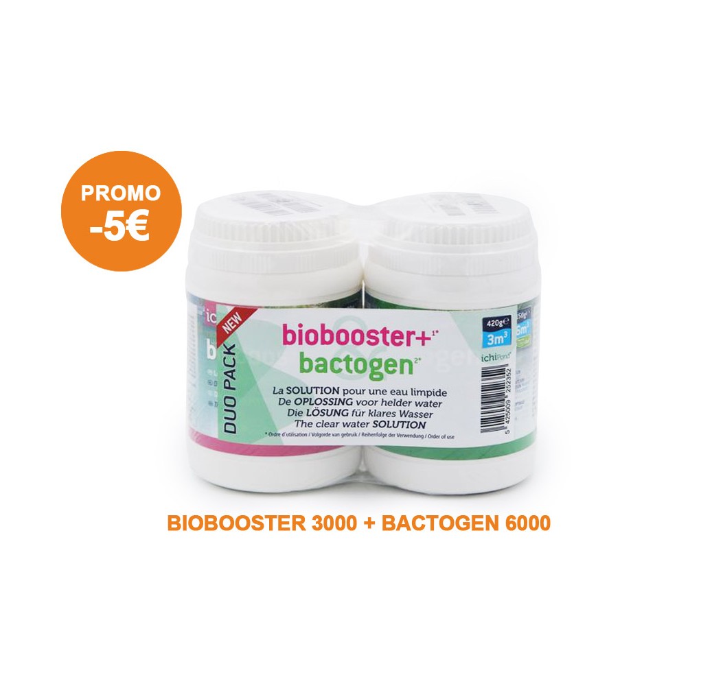 DUO PACK 3000 BIOBOOSTER+ 3000 ET BACTOGEN 6000