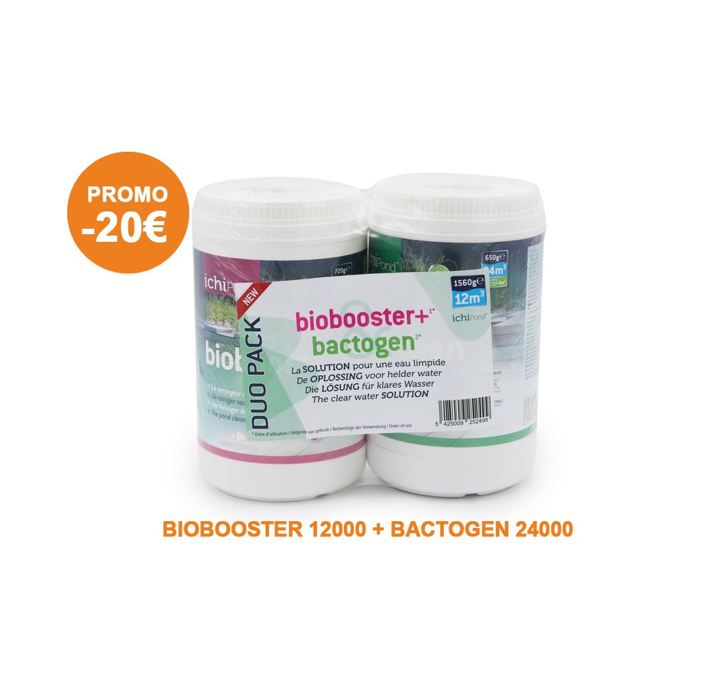 DUO PACK 12000 BIOBOOSTER+ 12000 ET BACTOGEN 24000