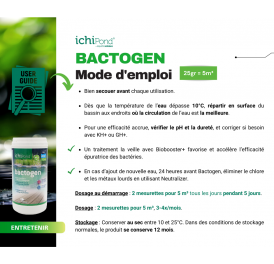 BACTERIES D ENTRETIEN BACTOGEN 3000