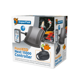 CONROLEUR ET TELECOMMANDE SUPERFISFH POND ECO NEXT 15000