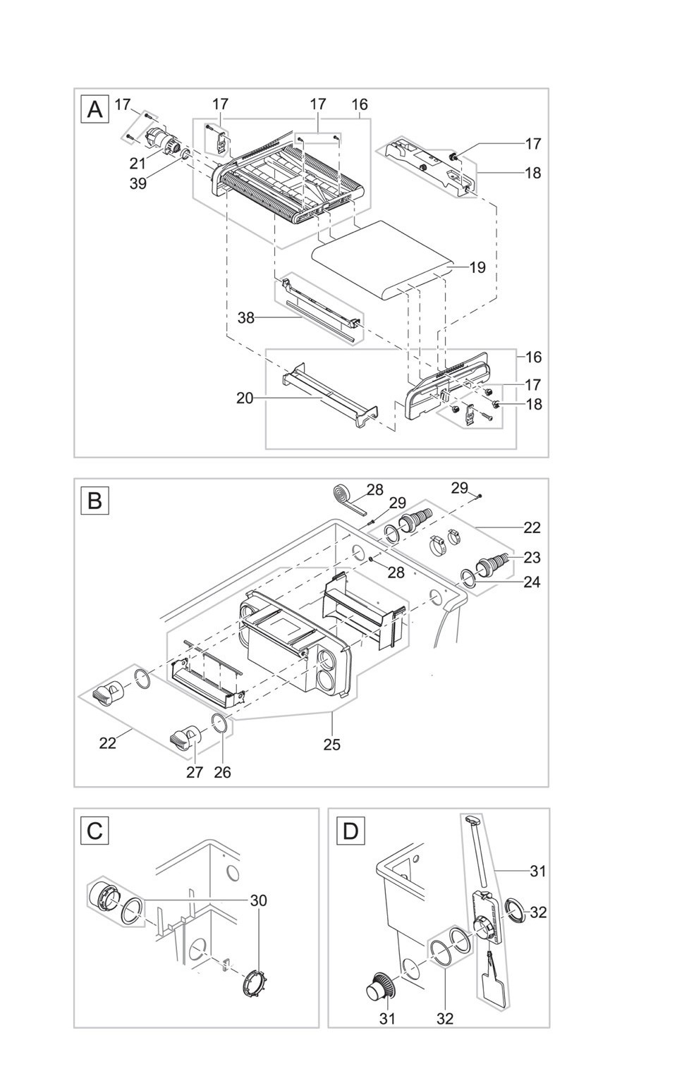 BIOTEC SCREENMATIC 2 40 000 VUE ECLATEE N°A, N°B, N°C, N°D