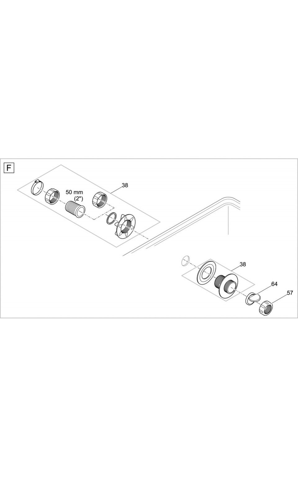 TAMBOUR PROFICLEAR PREMIUM DF-L EGC POMPAGE VUE ECLATEE N°F