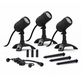 KIT DE 3 PROJECTEURS LED LUNAQUA CONNECT S SET 3 BLANC 1
