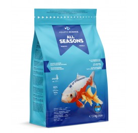 NOURRITURE POISSON ROUGE ET KOI ALL SEASONS SMALL 5KG AQUATIC SCIENCE