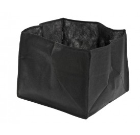 PANIER A PLANTES TEXTILE CARRE 18X18X18CM